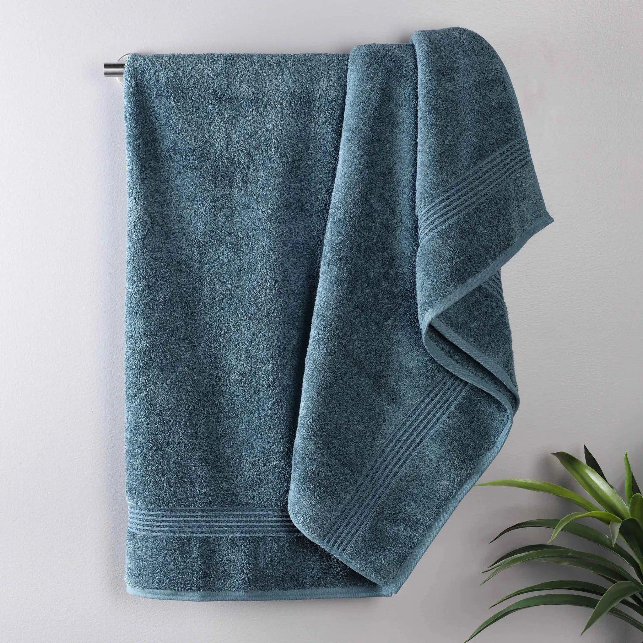 Heritage Egyptian Cotton Plush Thick Absorbent Bath Towel Set of 2 - Egyptian Cotton Bath Towel by Superior Brand