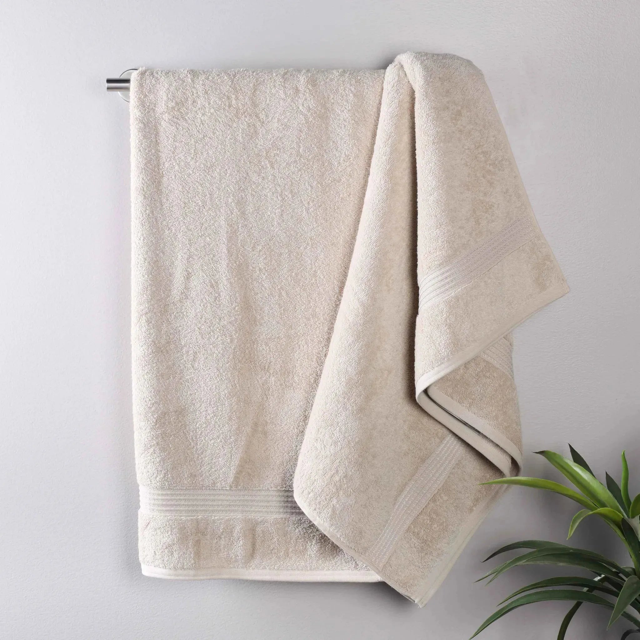 Heritage Egyptian Cotton Plush Thick Absorbent Bath Towel Set of 2 - Egyptian Cotton Bath Towel by Superior Brand