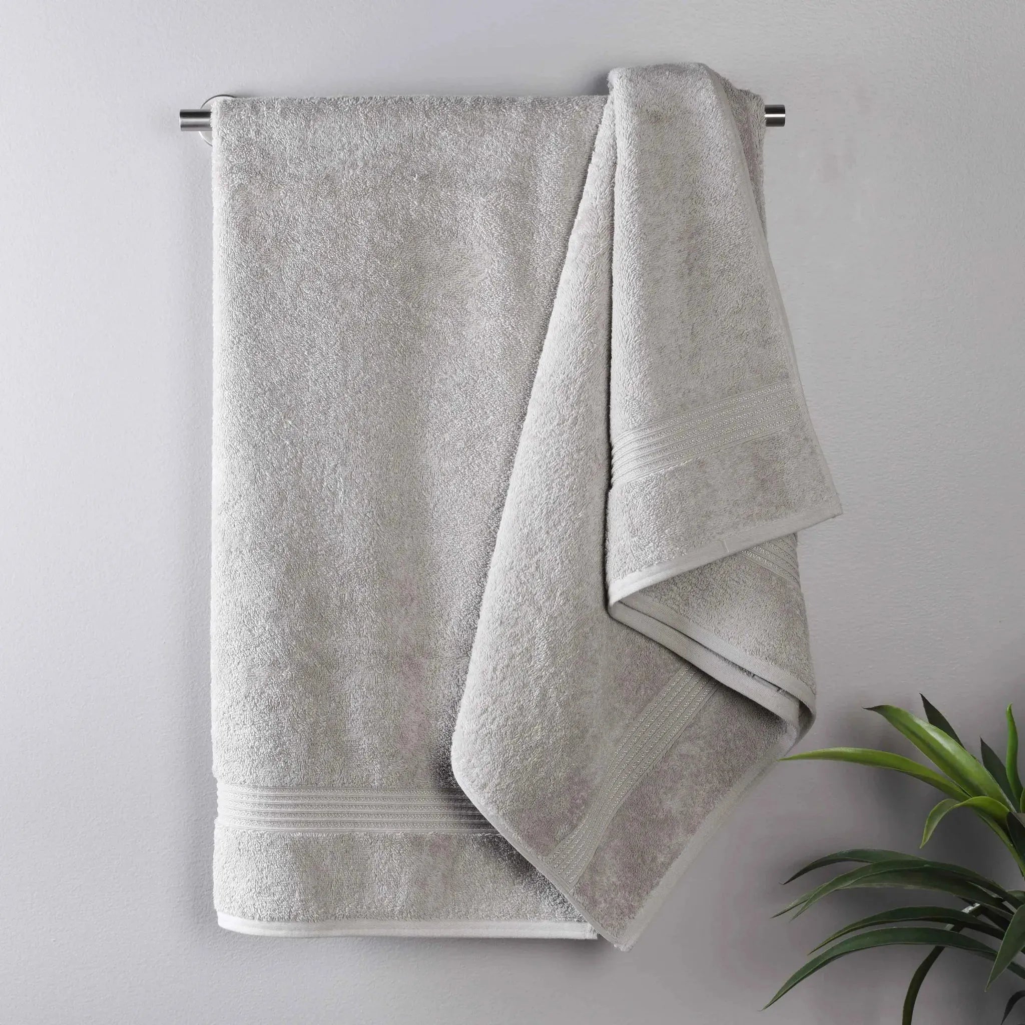 Heritage Egyptian Cotton Plush Thick Absorbent Bath Towel Set of 2 - Egyptian Cotton Bath Towel by Superior Brand