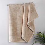 Egyptian Cotton Plush Bath Towel Set 2-Piece - Heritage - Egyptian Cotton Bath Towel by Superior Brand