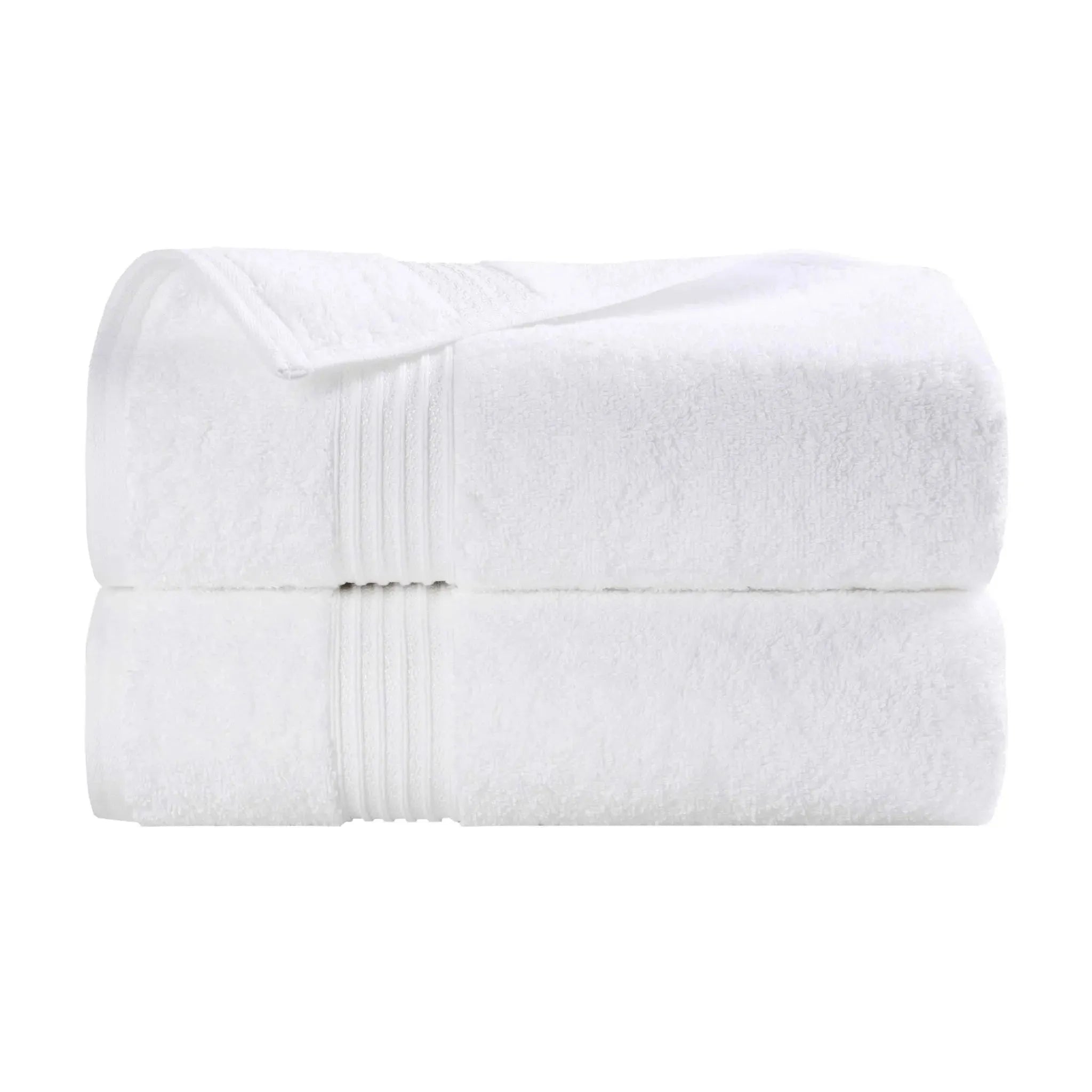Heritage Egyptian Cotton Plush Thick Absorbent Bath Towel Set of 2 - Egyptian Cotton Bath Towel by Superior Brand