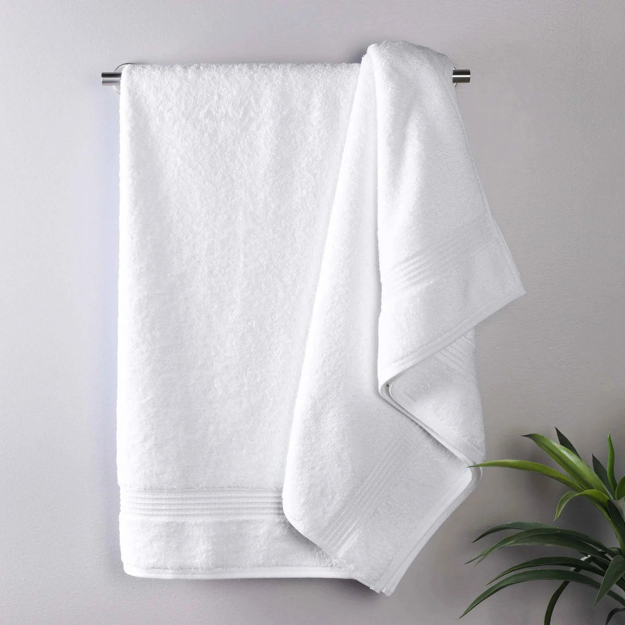 Heritage Egyptian Cotton Plush Thick Absorbent Bath Towel Set of 2 - Egyptian Cotton Bath Towel by Superior Brand