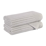 Soho Cotton Ribbed Towel Set 2 Piece - Bath Towel by Superior Brand