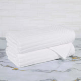 Soho Cotton Ribbed Towel Set 2 Piece - Bath Towel by Superior Brand