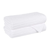 Soho Cotton Ribbed Towel Set 2 Piece - Bath Towel by Superior Brand