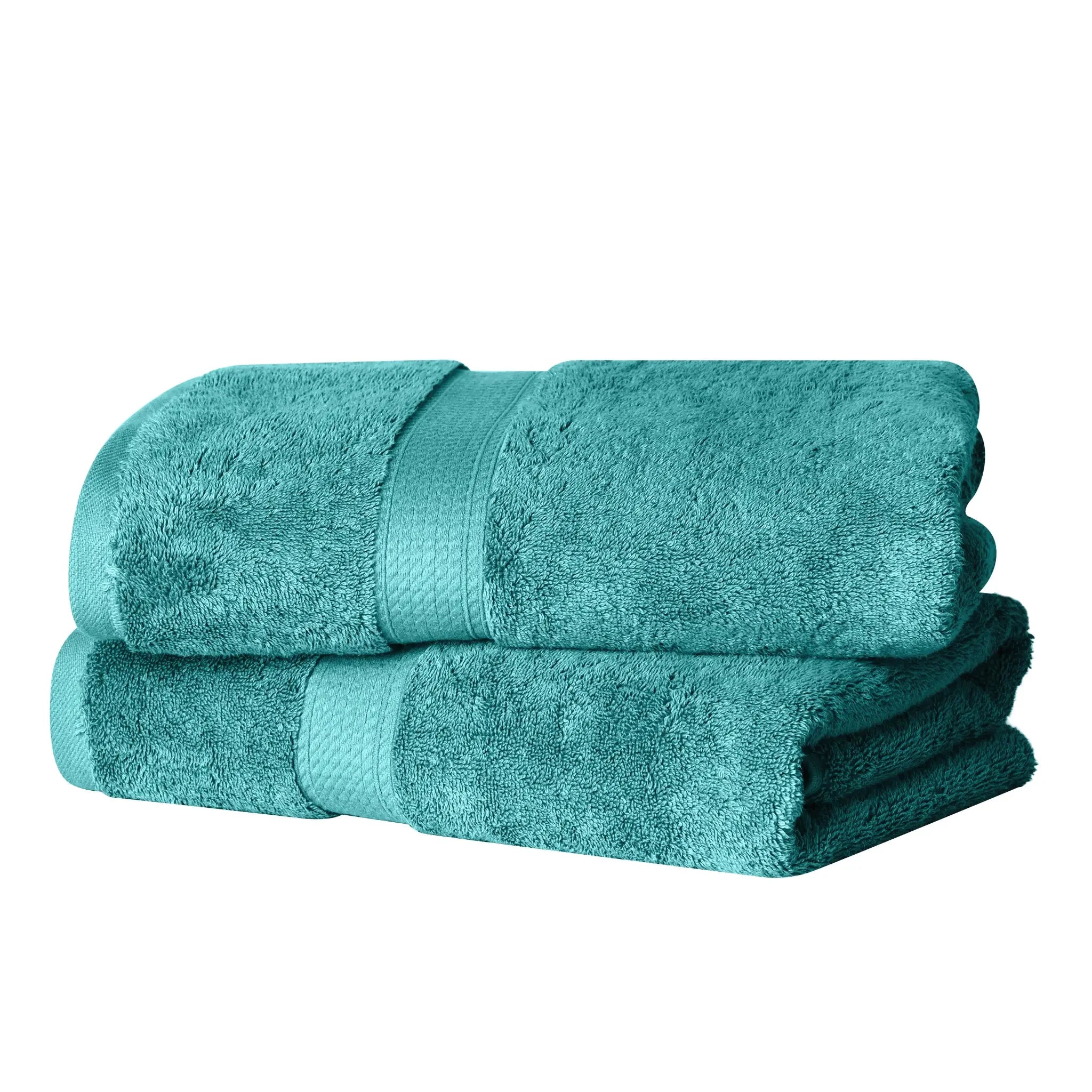 Madison Egyptian Cotton Plush Thick Absorbent Bath Towel Set of 2 - Egyptian Cotton Bath Towel by Superior Brand