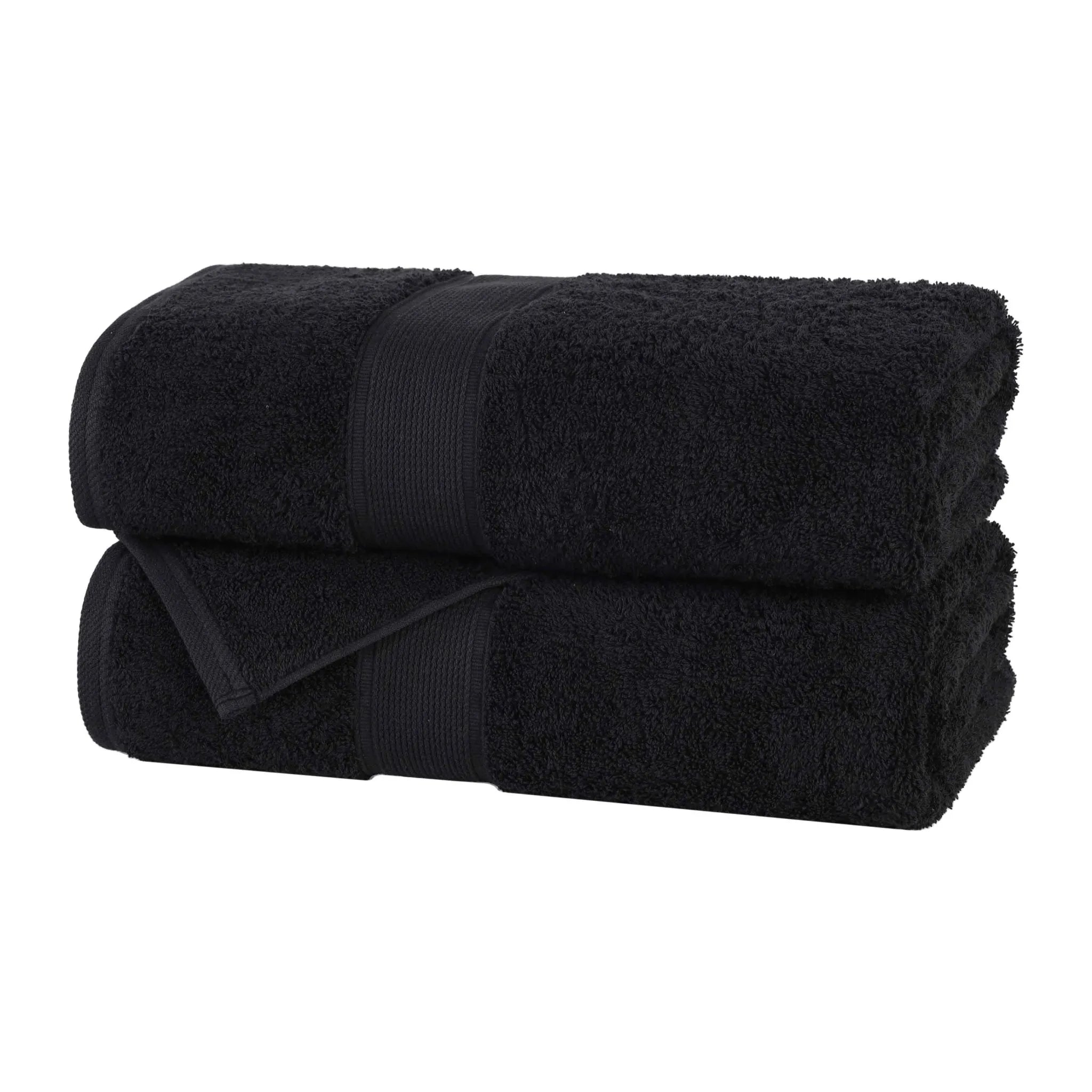 Oregon Organic Cotton Medium Weight Solid Bath Sheet, Set of 2 - Bath Sheet by Superior Brand