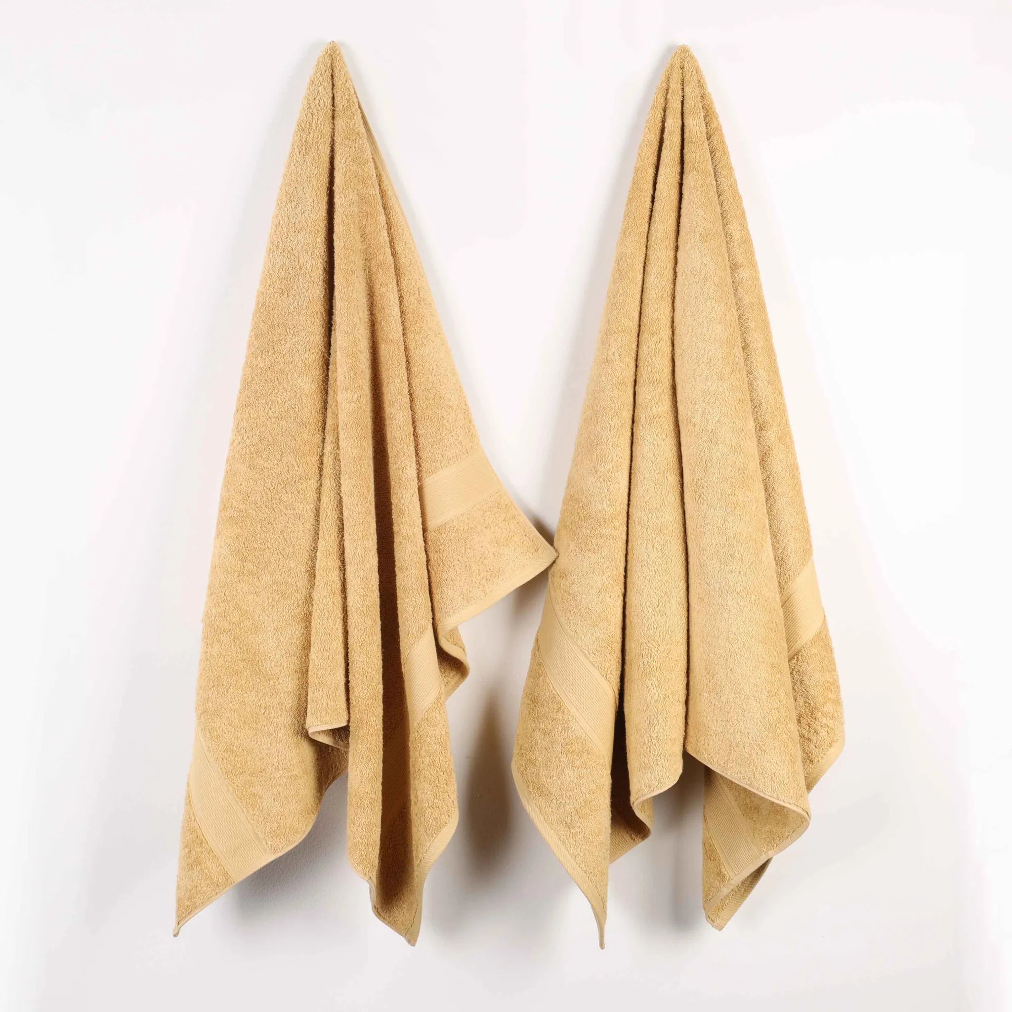 Oregon Organic Cotton Medium Weight Solid Bath Sheet, Set of 2 - Bath Sheet by Superior Brand