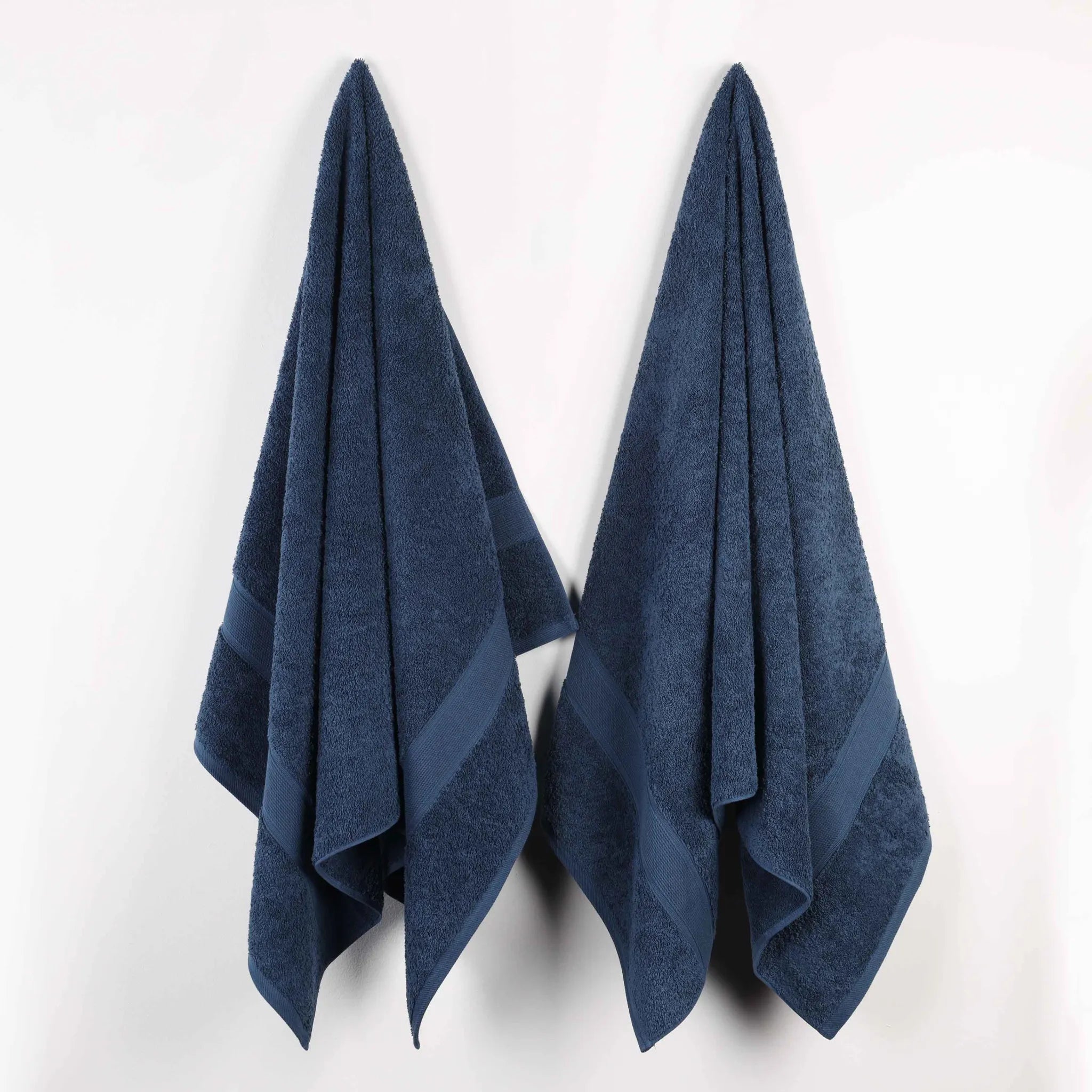 Oregon Organic Cotton Medium Weight Solid Bath Sheet, Set of 2 - Bath Sheet by Superior Brand
