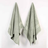 Oregon Organic Cotton Medium Weight Solid Bath Sheet, Set of 2 - Bath Sheet by Superior Brand