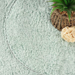 Cotton Oval Solid Non-Skid Washable 2 Piece Bath Rug Set - Bath Rugs by Superior Brand