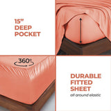 300 Thread Count Modal Sheets Set – Made from Beechwood, Solid Deep Pocket - Sheet Set by Superior Brand
