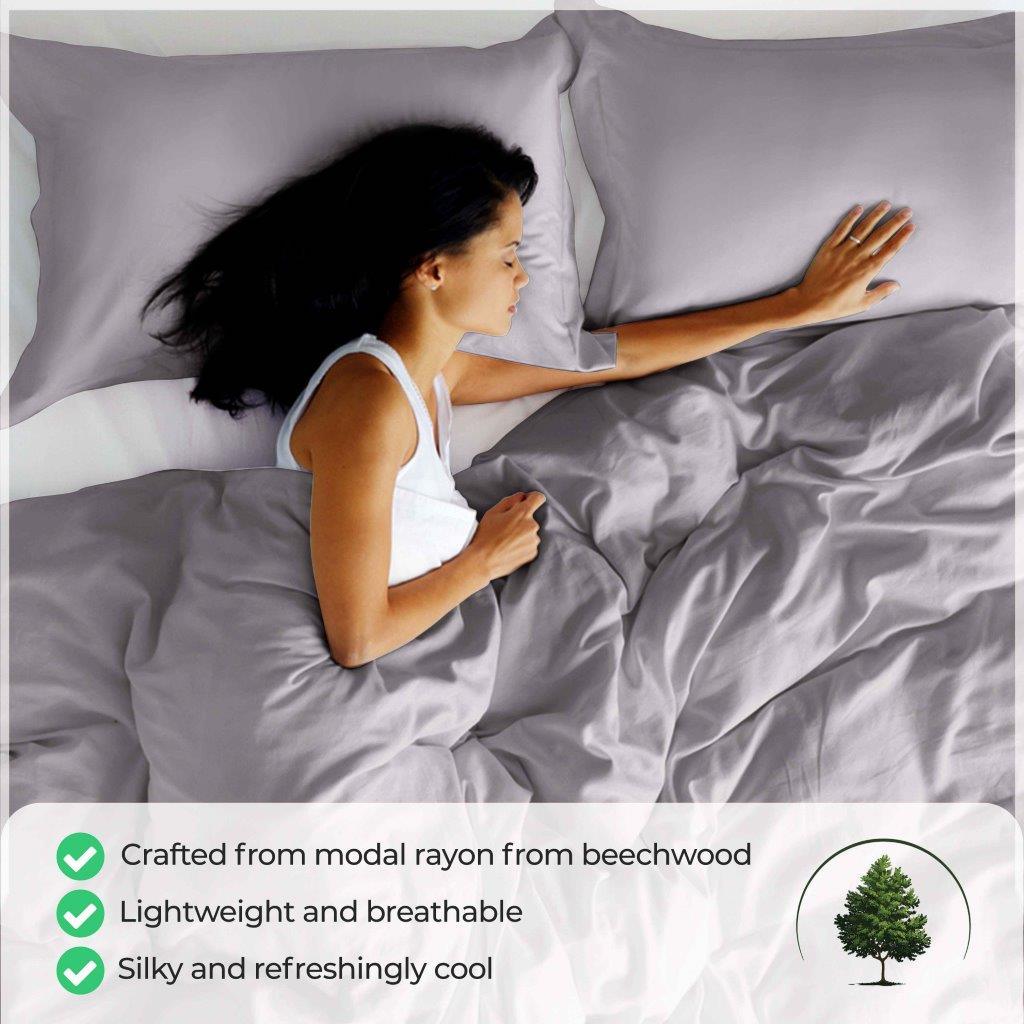 Modal from Beechwood 300 Thread Count Duvet Cover Set - Duvet Cover Set by Superior Brand