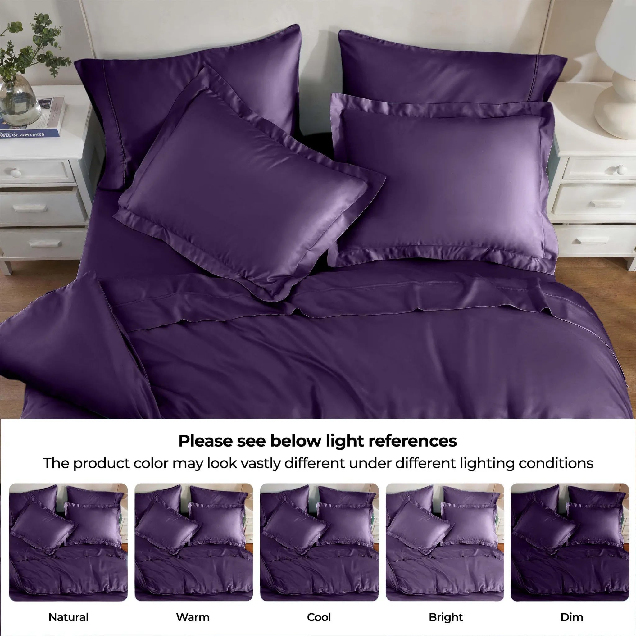 Rayon From Bamboo 300 Thread Count Solid Duvet Cover Set - Duvet Cover Set by Superior Brand
