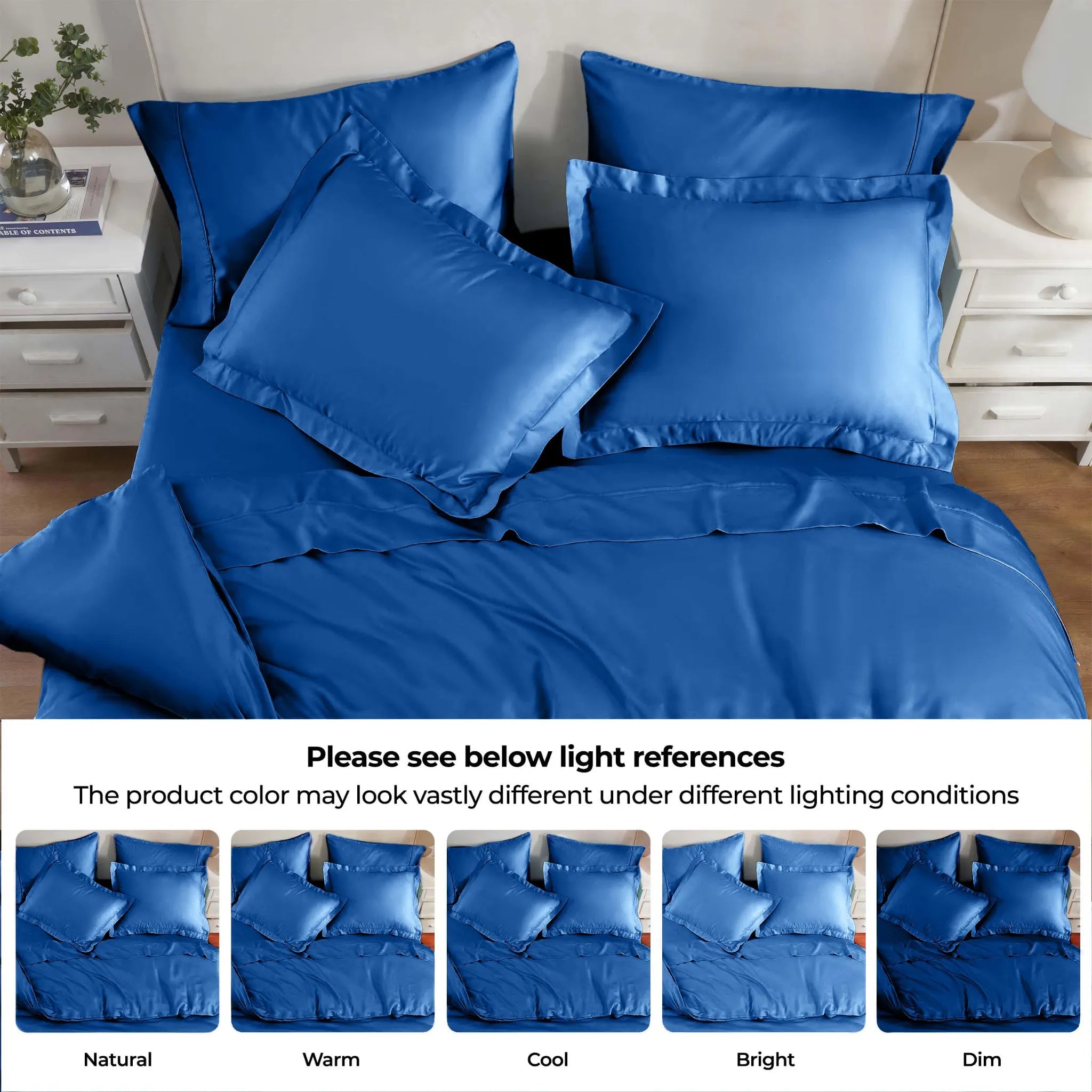 Rayon From Bamboo 300 Thread Count Solid Duvet Cover Set - Duvet Cover Set by Superior Brand