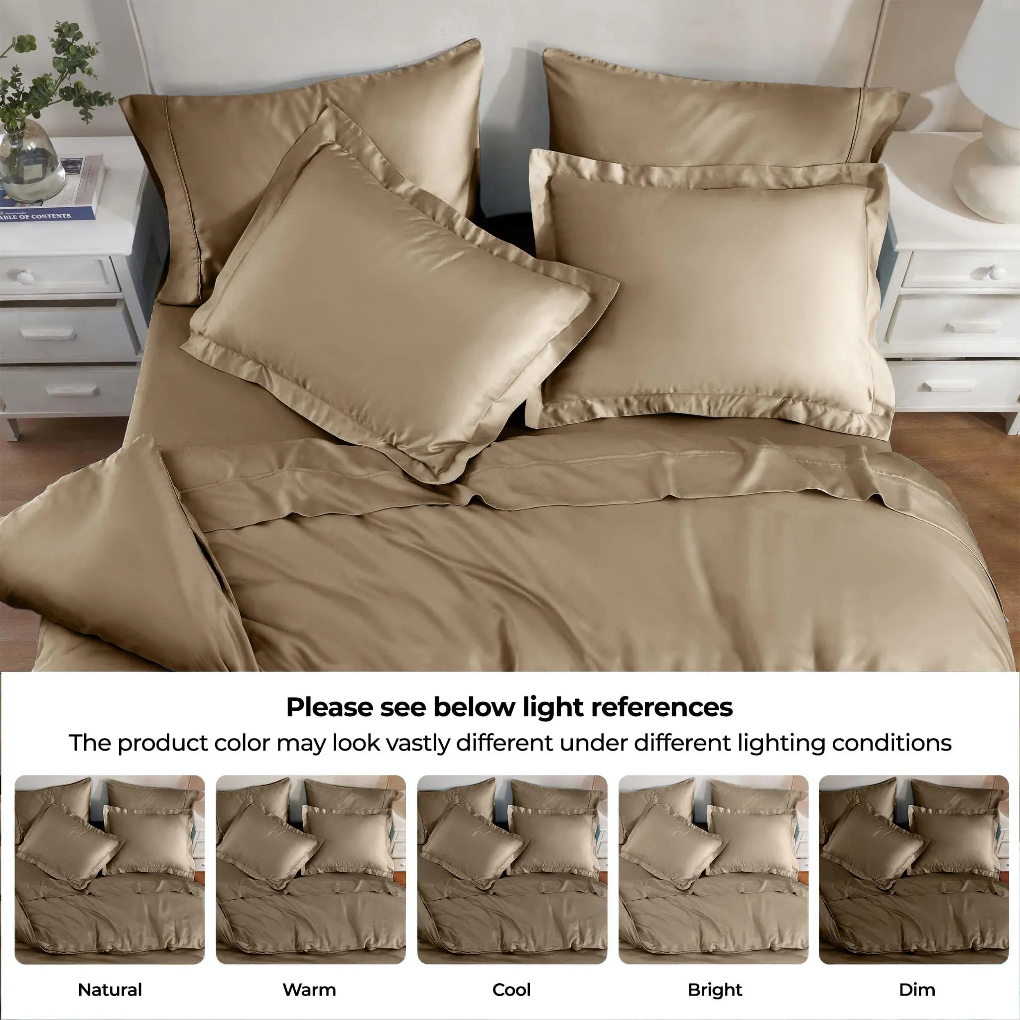 Rayon From Bamboo 300 Thread Count Solid Duvet Cover Set - Duvet Cover Set by Superior Brand