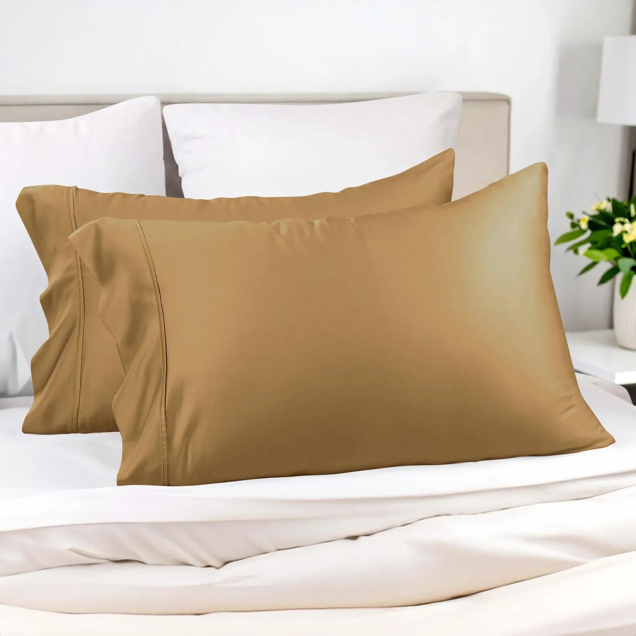 300 Thread Count Rayon from Bamboo 2 Piece Pillowcase Set - Pillowcases by Superior Brand