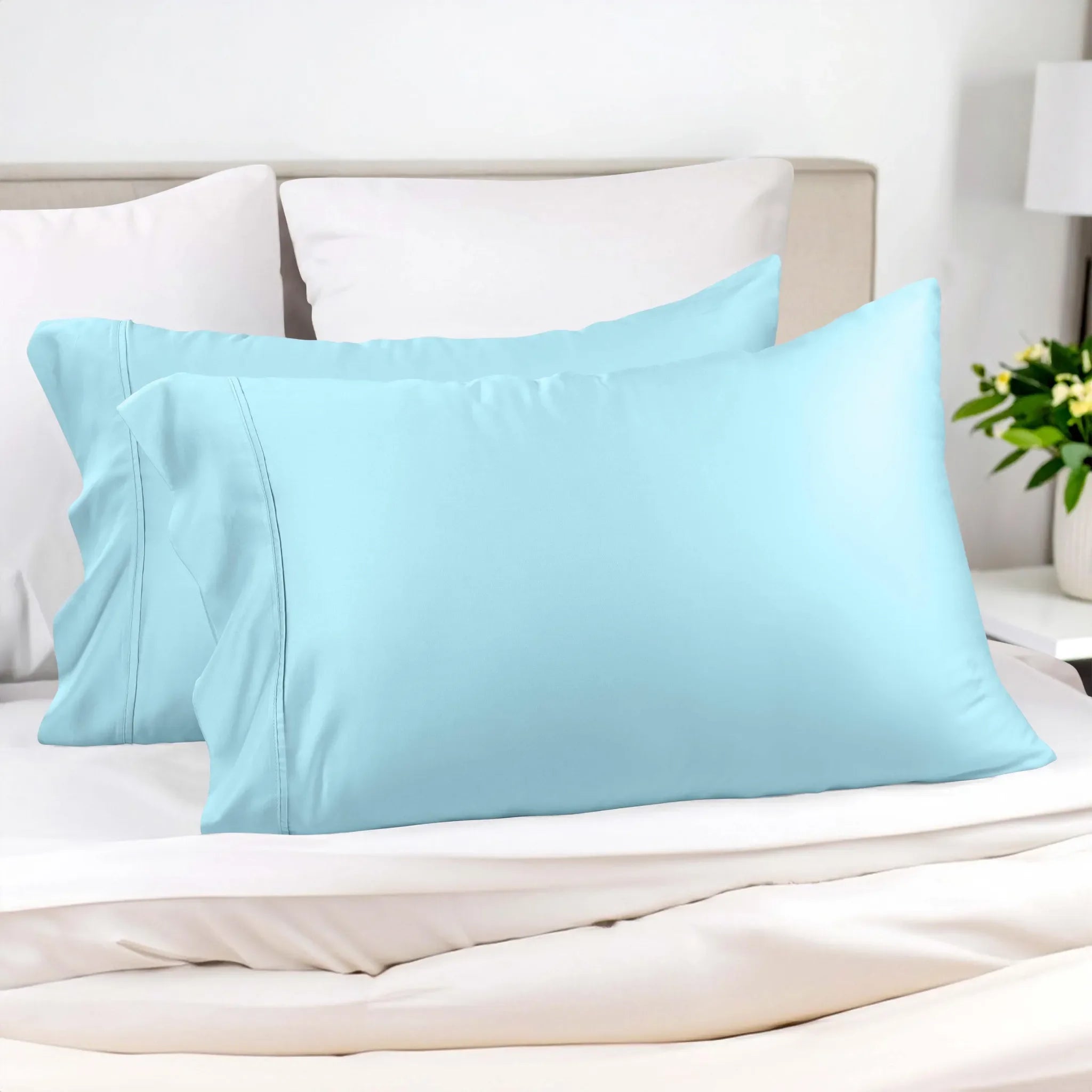 300 Thread Count Rayon from Bamboo 2 Piece Pillowcase Set - Pillowcases by Superior Brand