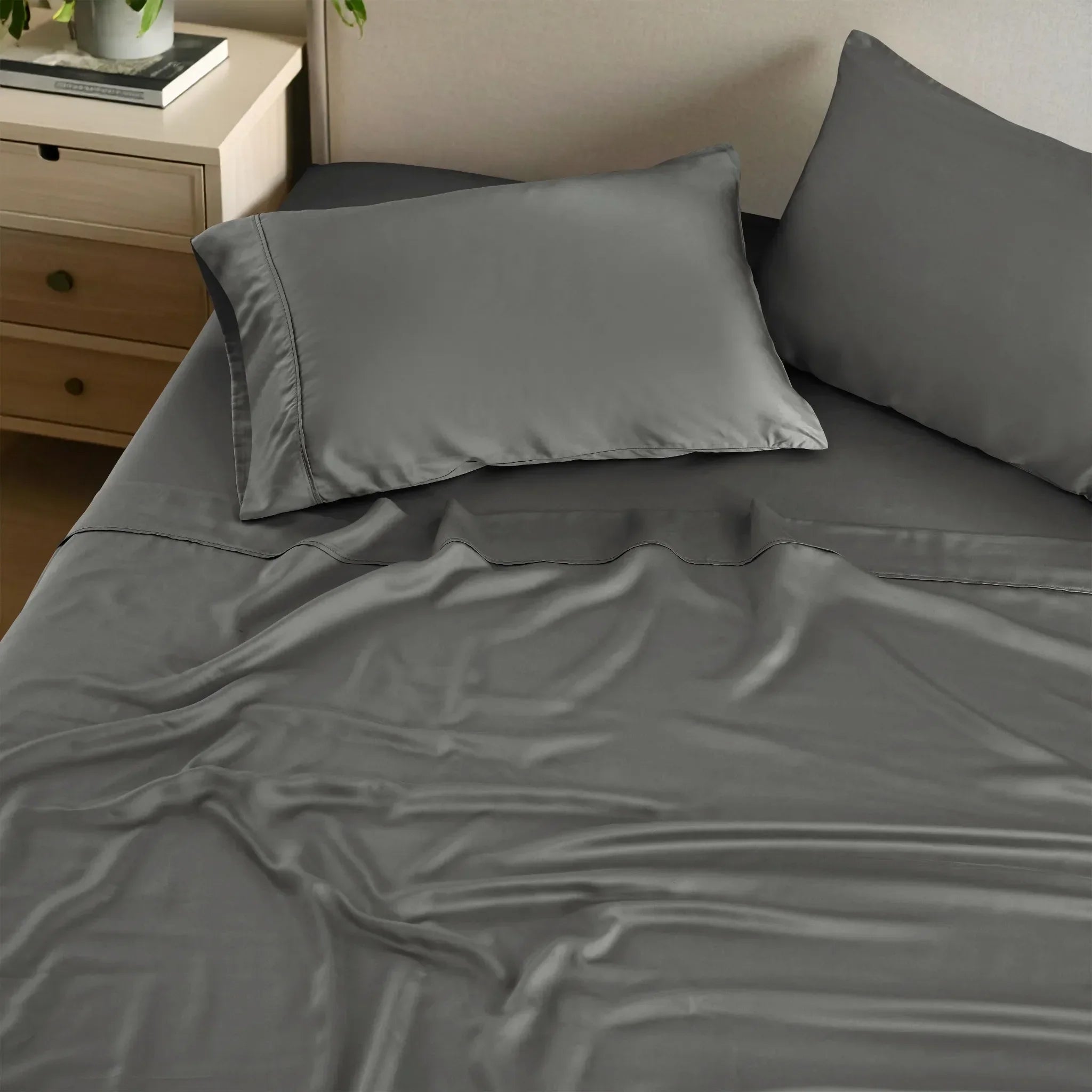 Rayon From Bamboo 300 Thread Count Solid Deep Pocket Sheet Set - Sheet Set by Superior Brand