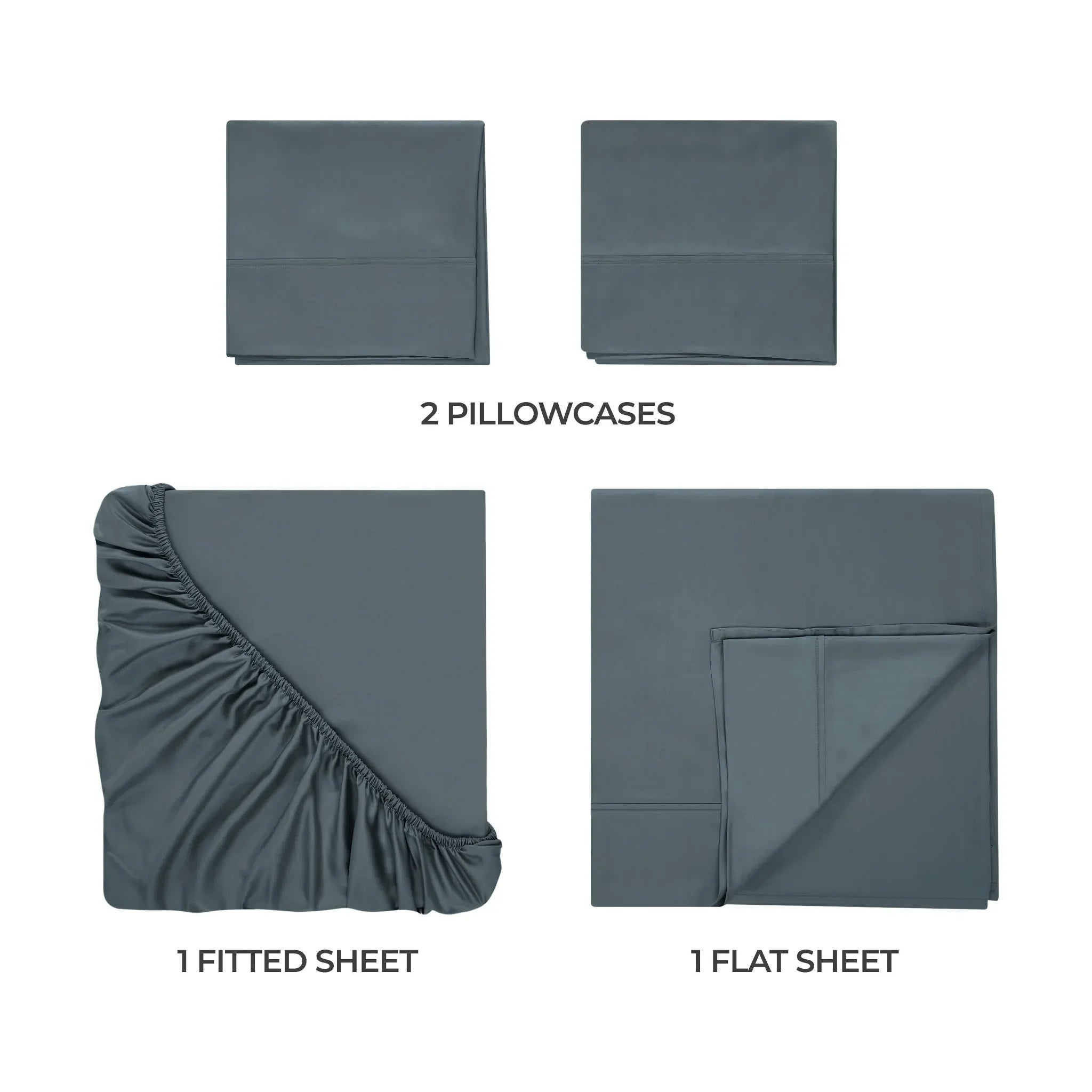 Rayon From Bamboo 300 Thread Count Solid Deep Pocket Sheet Set - Sheet Set by Superior Brand