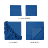 Rayon From Bamboo 300 Thread Count Solid Deep Pocket Sheet Set - Sheet Set by Superior Brand