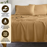 Rayon From Bamboo 300 Thread Count Solid Deep Pocket Sheet Set - Sheet Set by Superior Brand