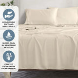Rayon From Bamboo 300 Thread Count Solid Deep Pocket Sheet Set - Sheet Set by Superior Brand