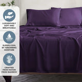 Rayon From Bamboo 300 Thread Count Solid Deep Pocket Sheet Set - Sheet Set by Superior Brand