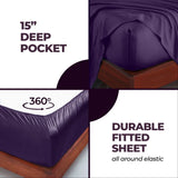 Rayon From Bamboo 300 Thread Count Solid Deep Pocket Sheet Set - Sheet Set by Superior Brand