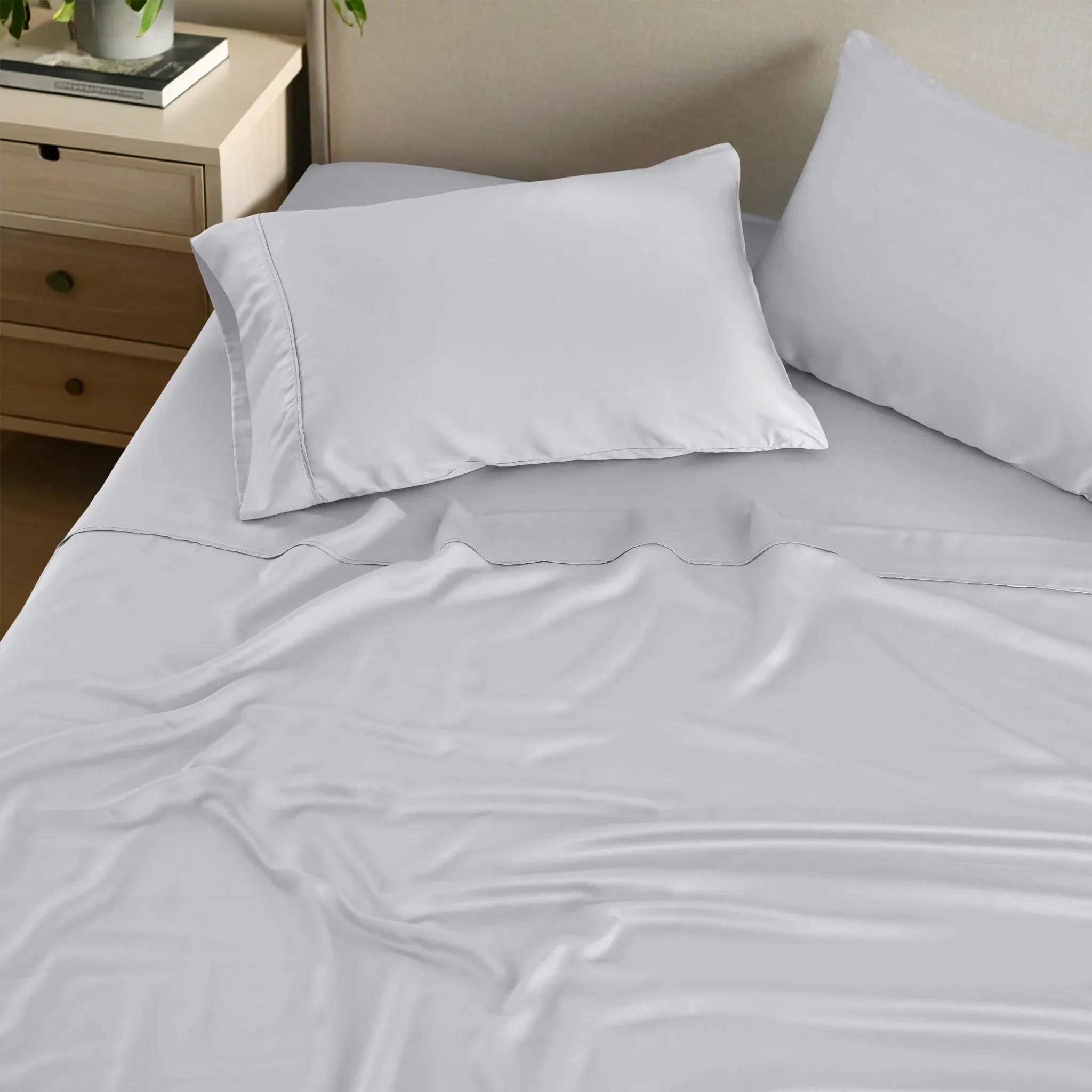 Rayon From Bamboo 300 Thread Count Solid Deep Pocket Sheet Set - Sheet Set by Superior Brand