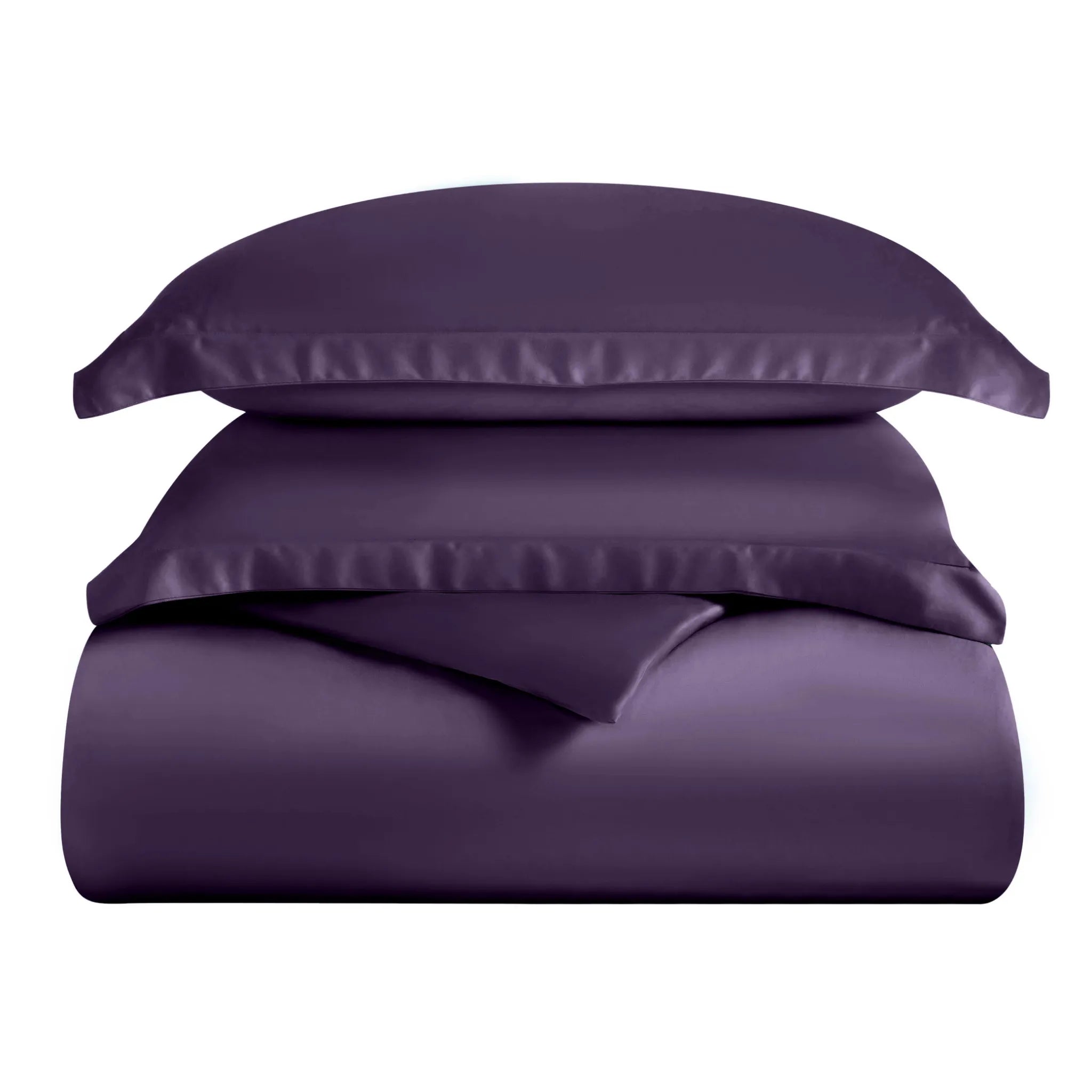 Rayon From Bamboo 300 Thread Count Solid Duvet Cover Set - Duvet Cover Set by Superior Brand
