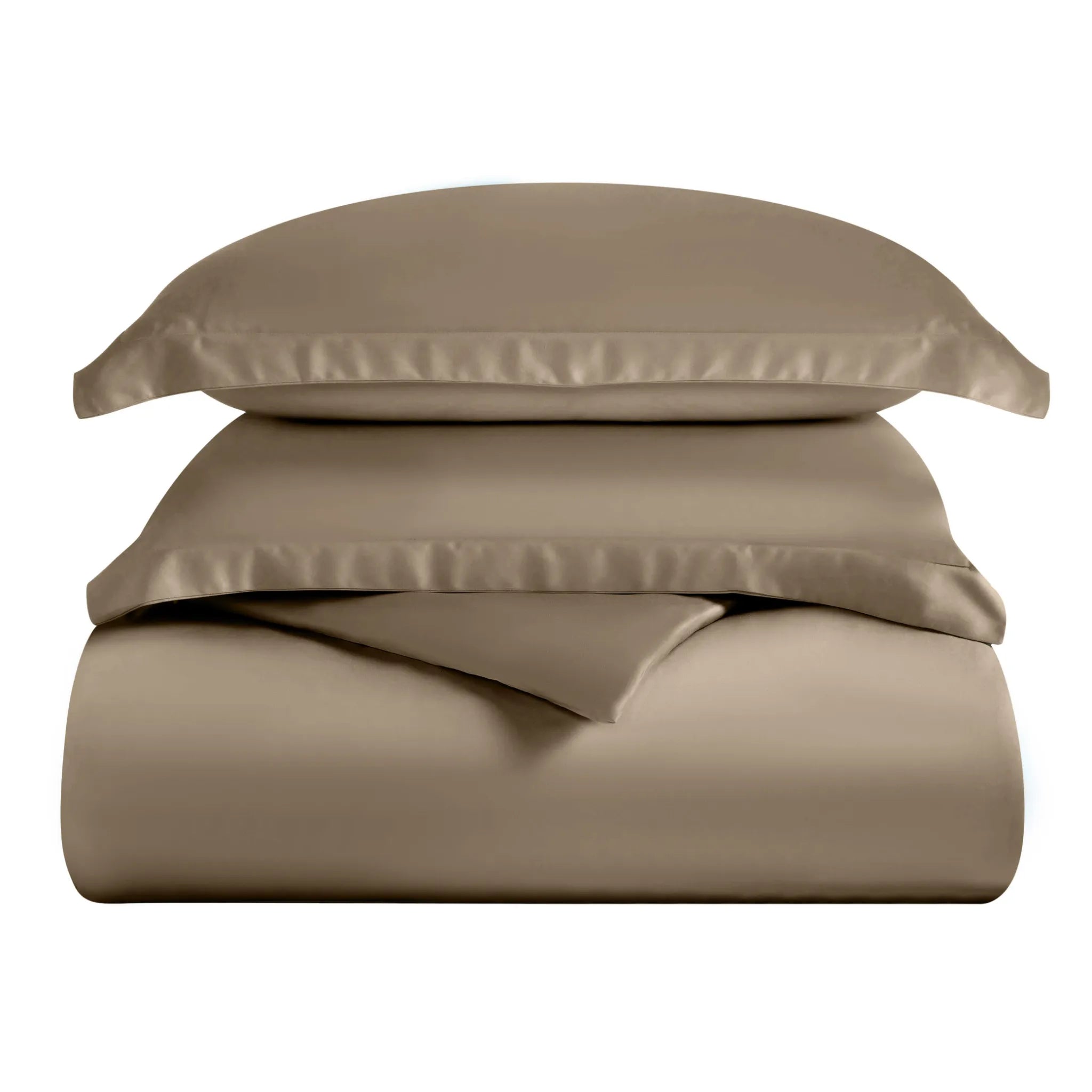 Rayon From Bamboo 300 Thread Count Solid Duvet Cover Set - Duvet Cover Set by Superior Brand