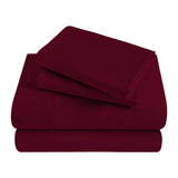 300 Thread Count Egyptian Cotton Sateen Bed Sheet Set - Egyptian Cotton Sheet Set by Superior Brand