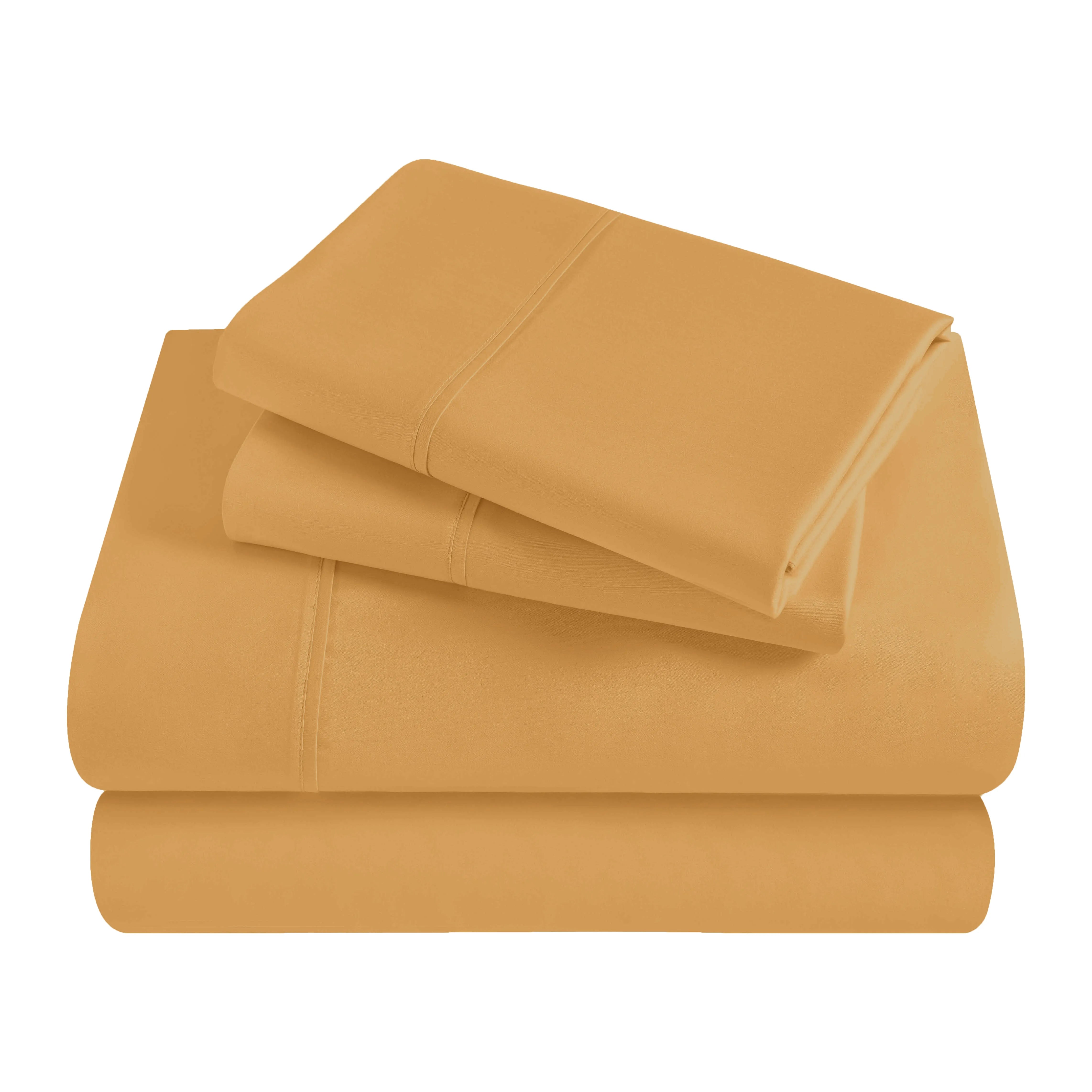 300 Thread Count Egyptian Cotton Sateen Bed Sheet Set - Egyptian Cotton Sheet Set by Superior Brand