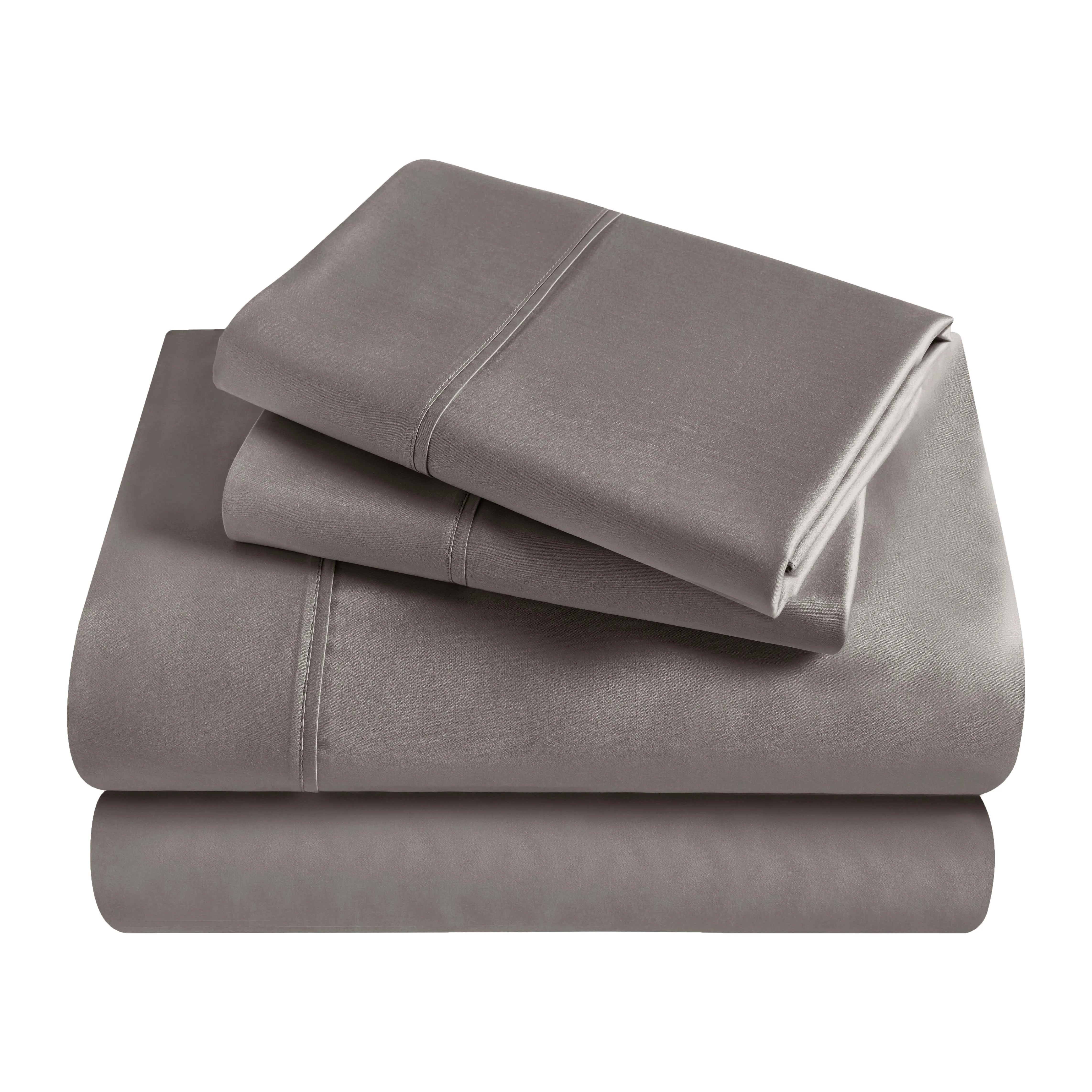 300 Thread Count Egyptian Cotton Sateen Bed Sheet Set - Egyptian Cotton Sheet Set by Superior Brand
