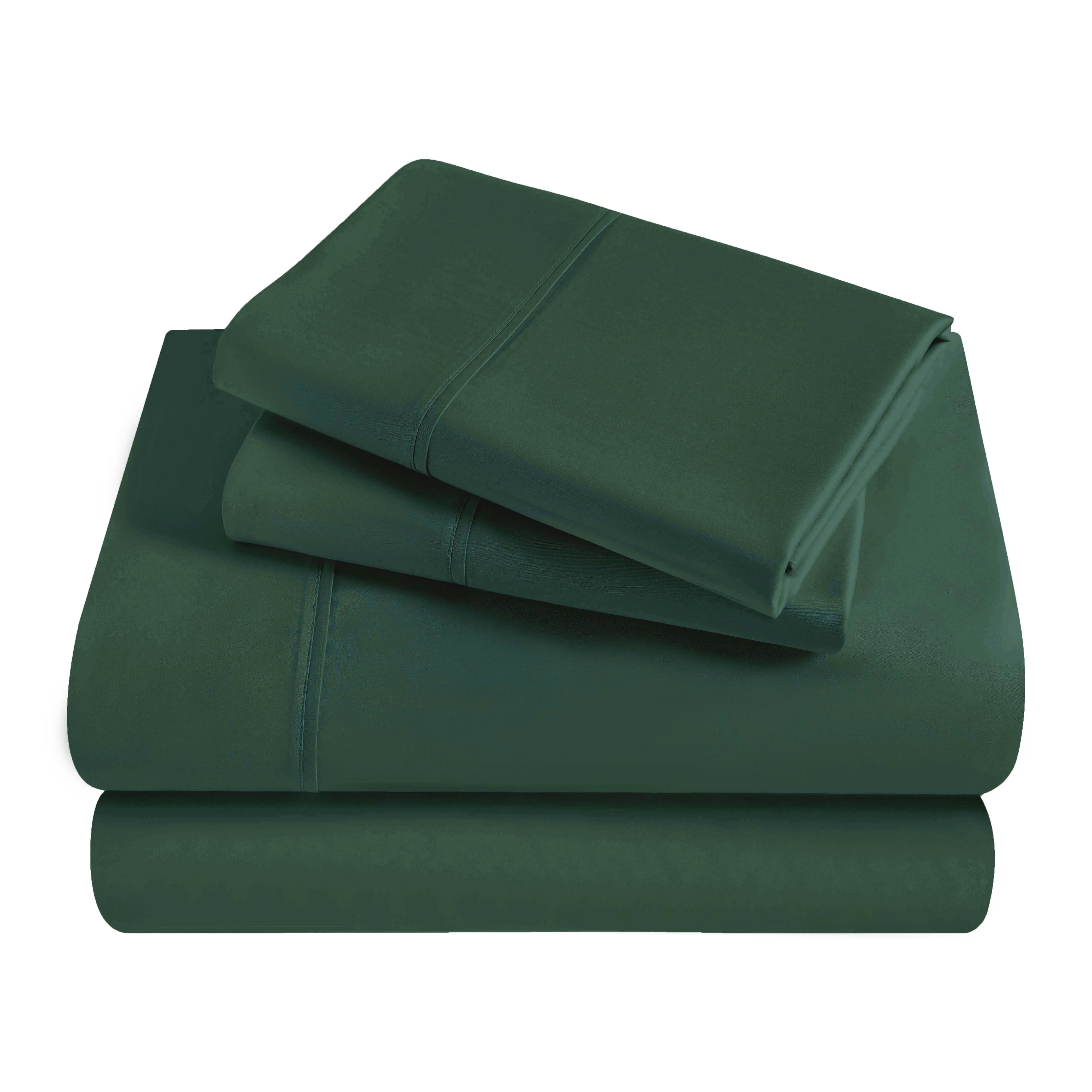 300 Thread Count Egyptian Cotton Sateen Bed Sheet Set - Egyptian Cotton Sheet Set by Superior Brand