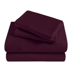 300 Thread Count Egyptian Cotton Sateen Bed Sheet Set - Egyptian Cotton Sheet Set by Superior Brand