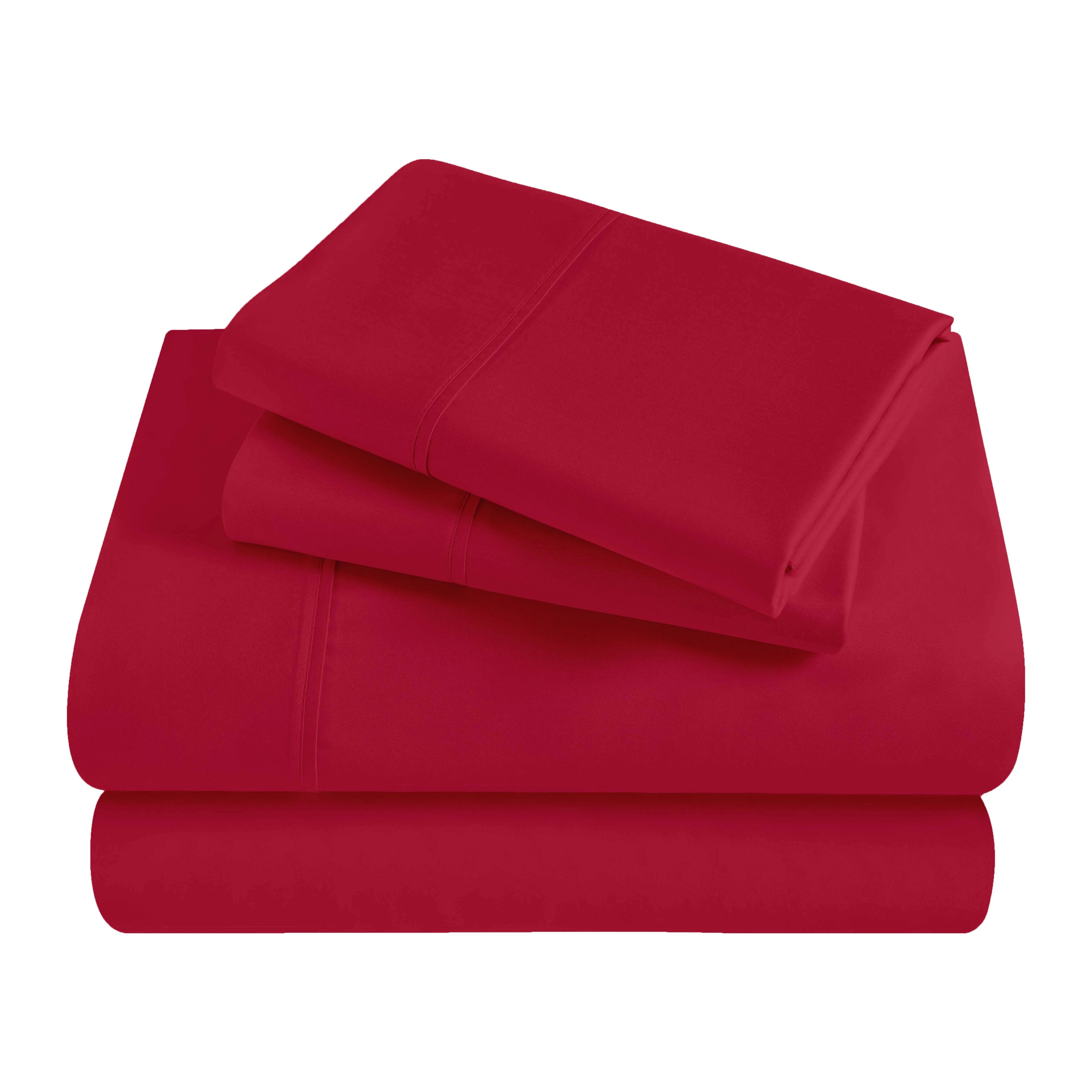 300 Thread Count Egyptian Cotton Sateen Bed Sheet Set - Egyptian Cotton Sheet Set by Superior Brand