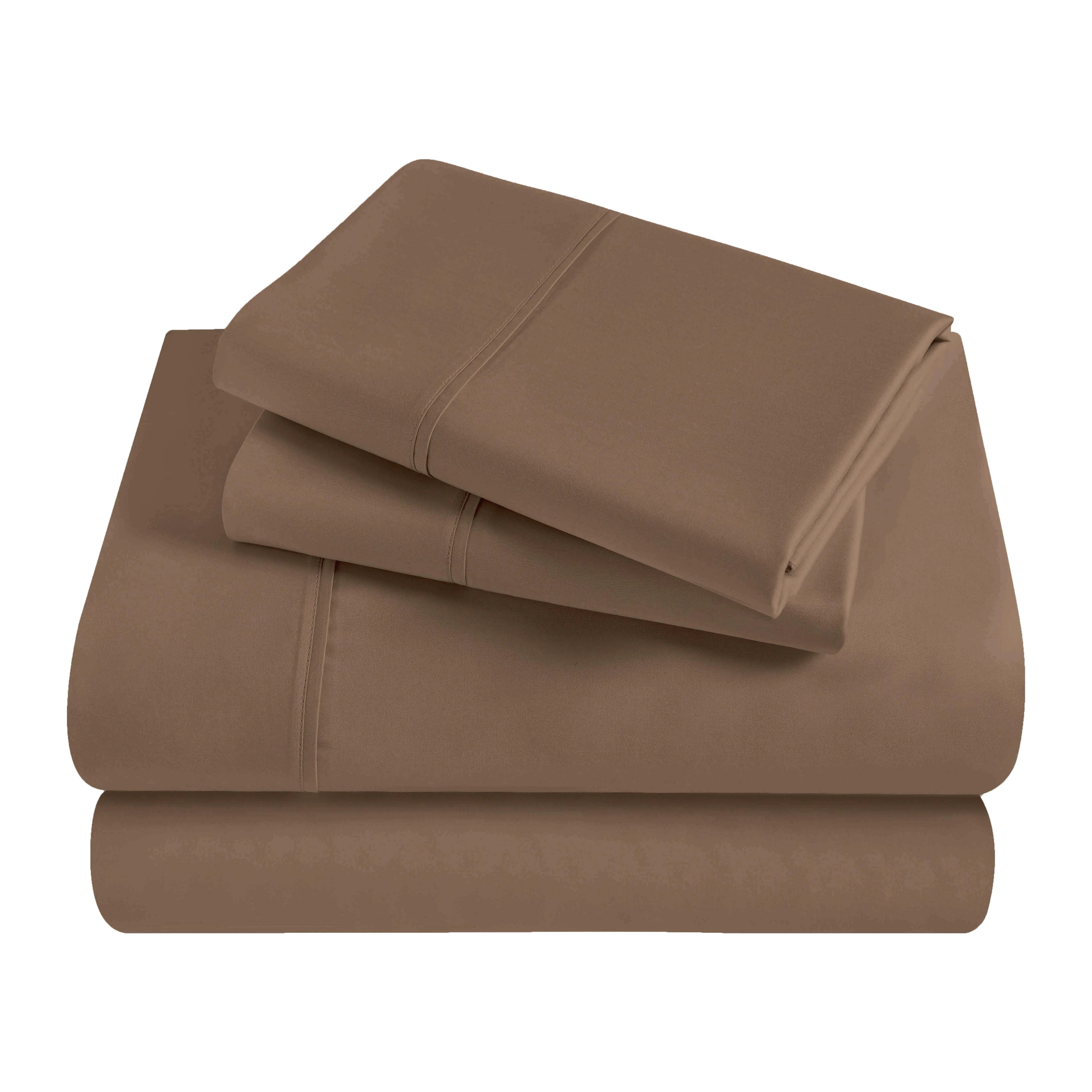 300 Thread Count Egyptian Cotton Sateen Bed Sheet Set - Egyptian Cotton Sheet Set by Superior Brand