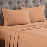 300 Thread Count Egyptian Cotton Sateen Bed Sheet Set - Egyptian Cotton Sheet Set by Superior Brand