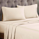 300 Thread Count Egyptian Cotton Sateen Bed Sheet Set - Egyptian Cotton Sheet Set by Superior Brand