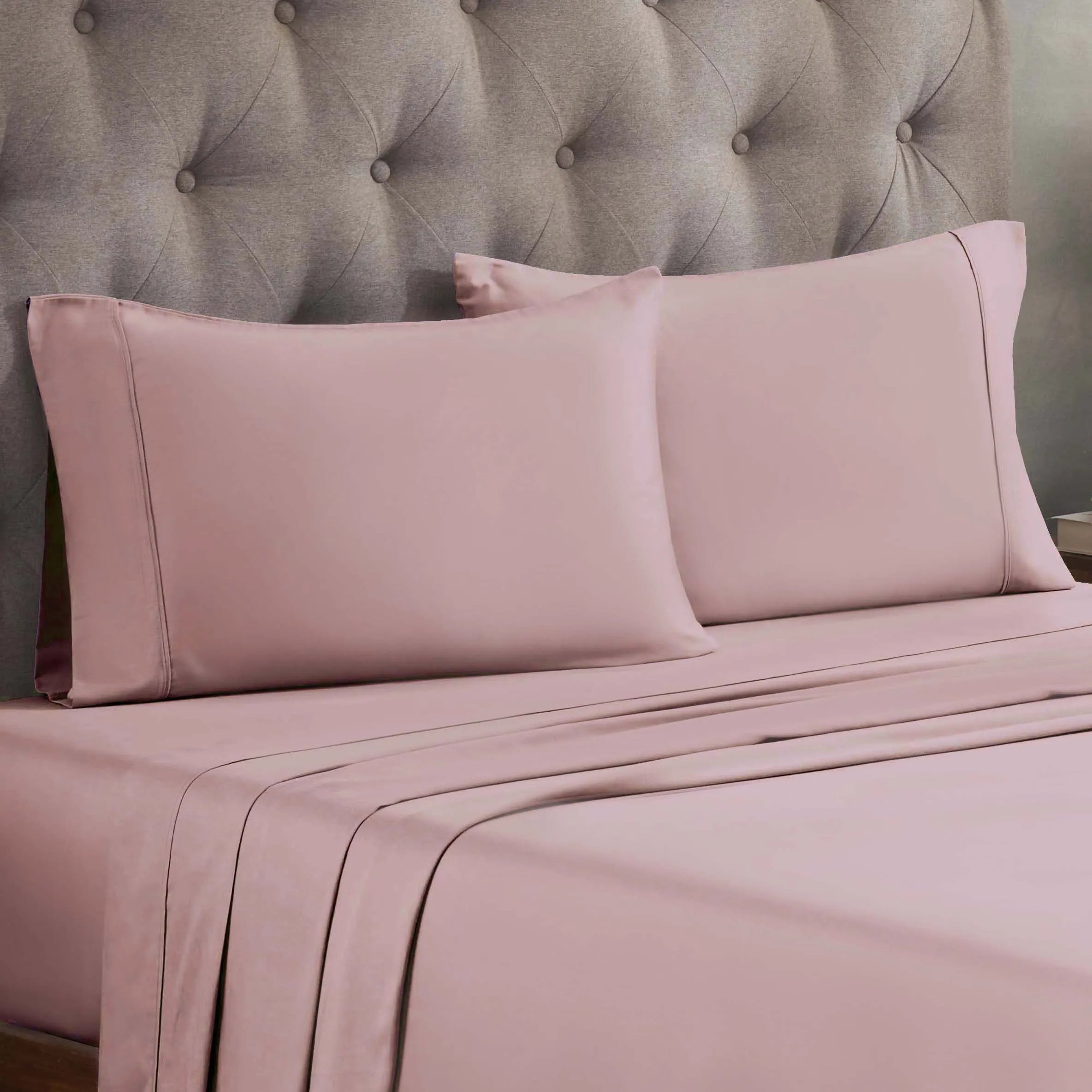 300 Thread Count Egyptian Cotton Sateen Bed Sheet Set - Egyptian Cotton Sheet Set by Superior Brand