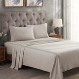 300 Thread Count Egyptian Cotton Sateen Bed Sheet Set - Egyptian Cotton Sheet Set by Superior Brand