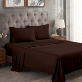 300 Thread Count Egyptian Cotton Sateen Bed Sheet Set - Egyptian Cotton Sheet Set by Superior Brand