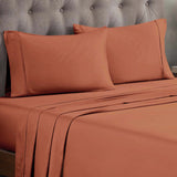 300 Thread Count Egyptian Cotton Sateen Bed Sheet Set - Egyptian Cotton Sheet Set by Superior Brand