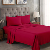 300 Thread Count Egyptian Cotton Sateen Bed Sheet Set - Egyptian Cotton Sheet Set by Superior Brand