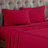 300 Thread Count Egyptian Cotton Sateen Bed Sheet Set - Egyptian Cotton Sheet Set by Superior Brand