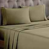 300 Thread Count Egyptian Cotton Sateen Bed Sheet Set - Egyptian Cotton Sheet Set by Superior Brand