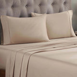 300 Thread Count Egyptian Cotton Sateen Bed Sheet Set - Egyptian Cotton Sheet Set by Superior Brand