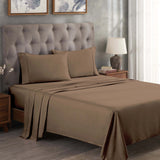 300 Thread Count Egyptian Cotton Sateen Bed Sheet Set - Egyptian Cotton Sheet Set by Superior Brand